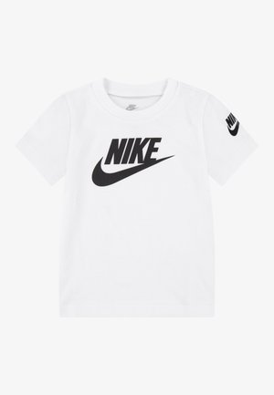 Nike Sportswear FUTURA EVERGREEN TEE UNISEX - T-shirt imprimé - white
