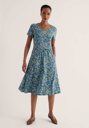 Seasalt Cornwall, SEASALT CORNWALL ENOR DRESS - Φόρεμα T-Shirt - blue - plant cuttings cadet