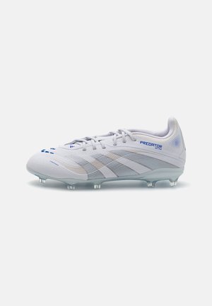 PREDATOR ELITE FIRM GROUND KIDS - Scarpe da calcetto con tacchetti - cloud white/silver metallic/bright royal