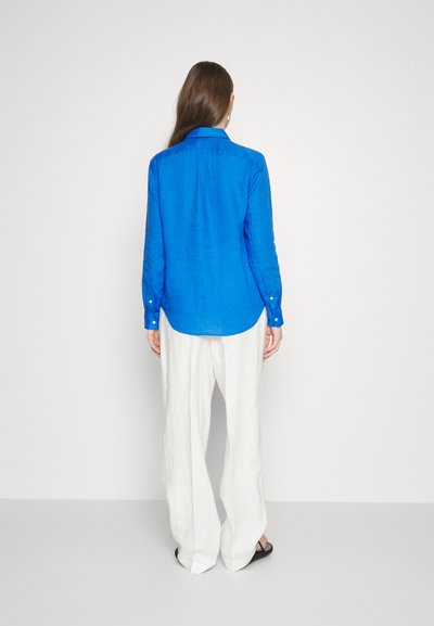 Polo Ralph Lauren CLASSIC FIT LINEN SHIRT - Užsagstoma palaidinė - royal blue