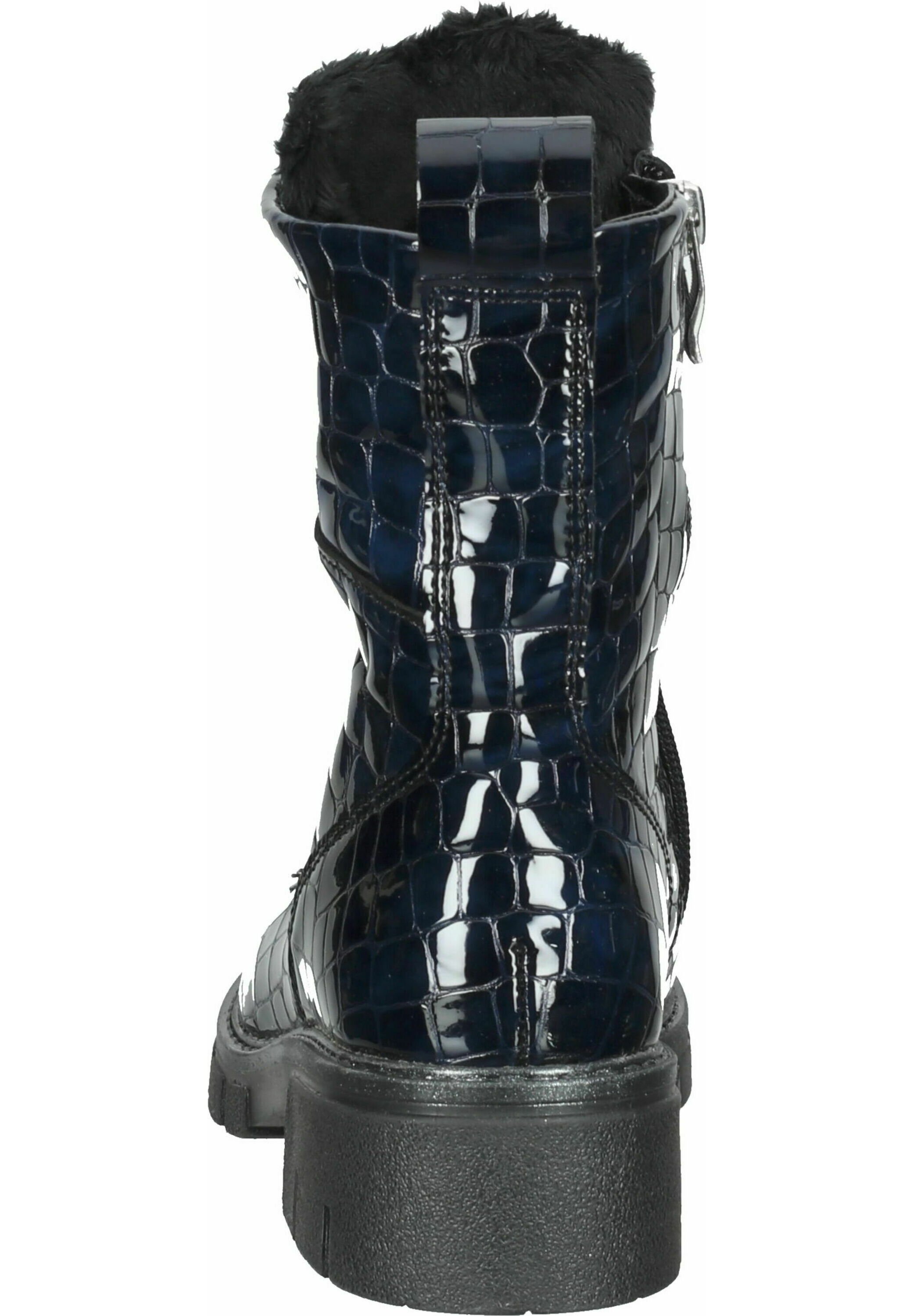 ara Enkellaarsjes met plateauzool - midnight/blauw - Zalando.nl