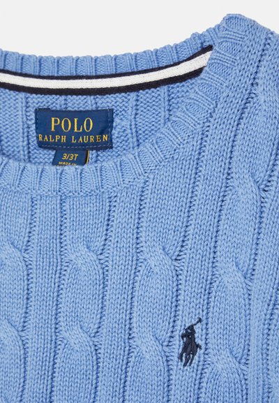 Polo Ralph Lauren CABLE-KNIT COTTON SWEATER 7-14Y - Camisola - lake blue
