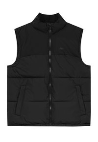 PULL&BEAR Weste - mottled black