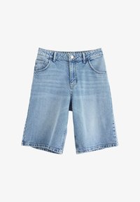 Lindex VEGA WIDE Jeans Shorts Denim blue Denim Zalando at lindex-vega-wide-jeans-shorts-denim-blue-denim-zalando-at