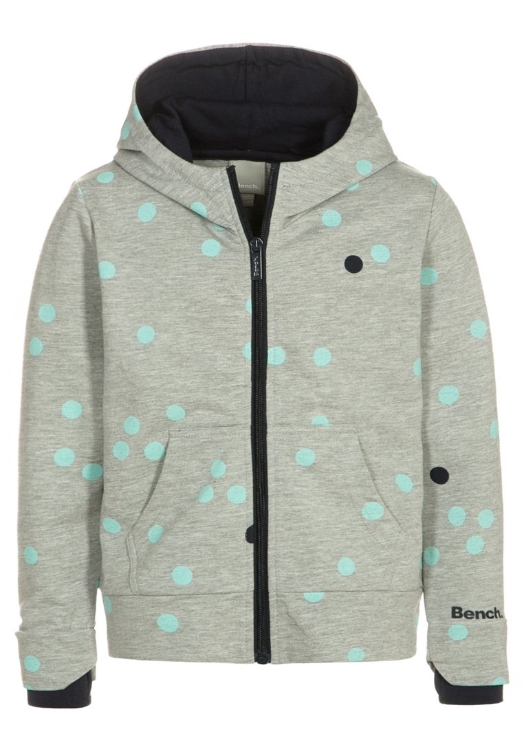 Bench Sudadera con cremallera - mottled grey