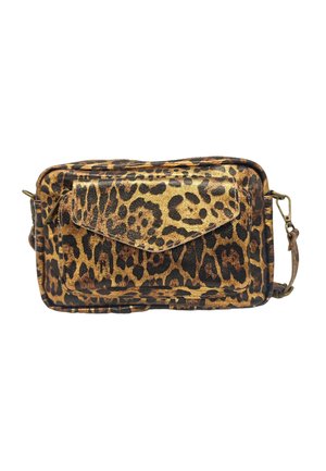 RABAT - BANDOULIÈRE - Sac bandoulière - leo marron irise