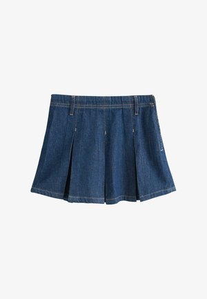 Next, REGULAR FIT - PLEATED DENIM SKIRT . - A-lõikeline seelik - dark wash