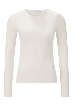 Rich & Royal T-shirt à manches longues - pearl white