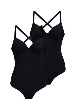 2-PACK - Intimo modellante - black