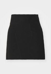 RUTZI - Mini sijonas - black
