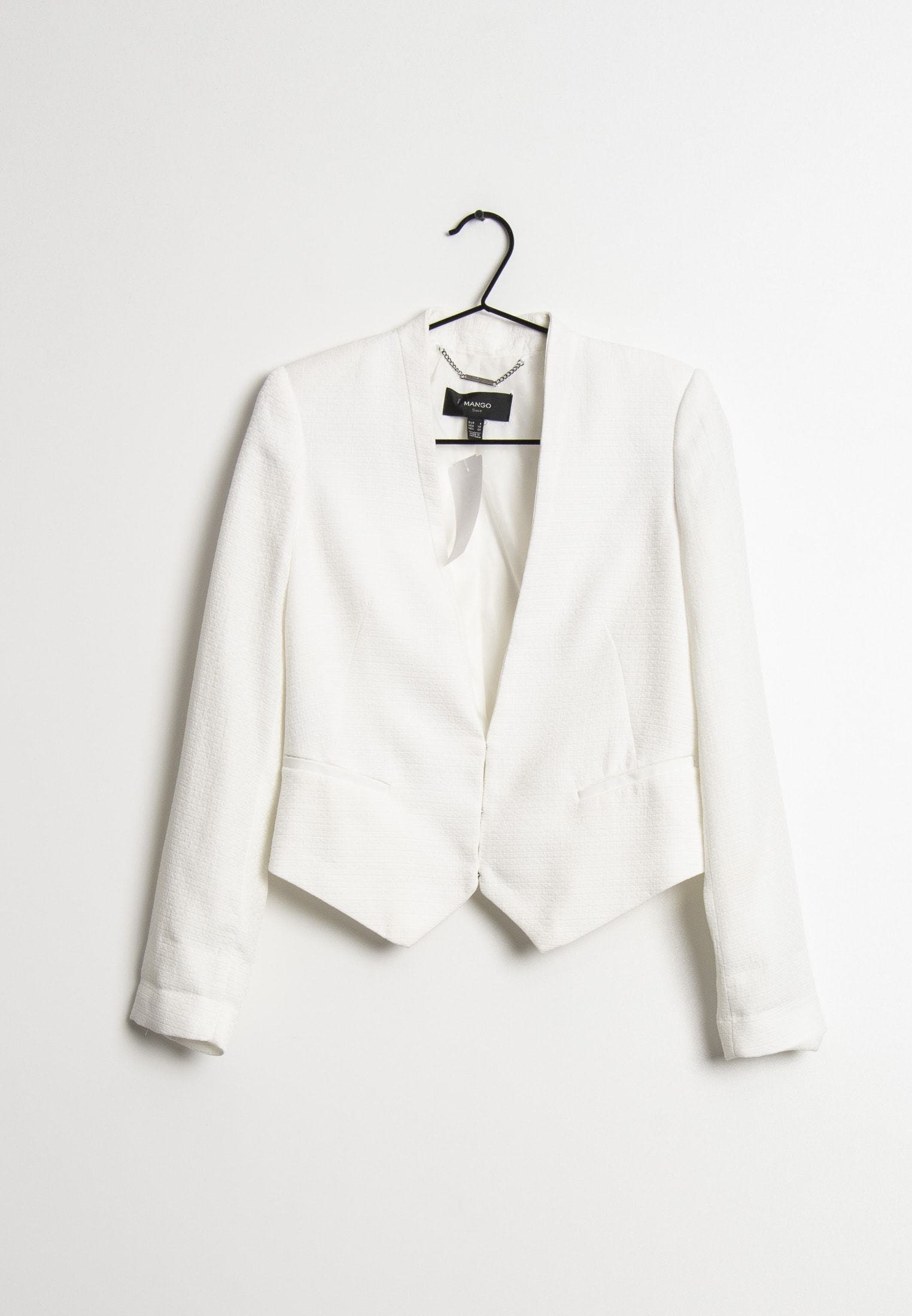 Mango Blazer - white/blanco - Zalando.es