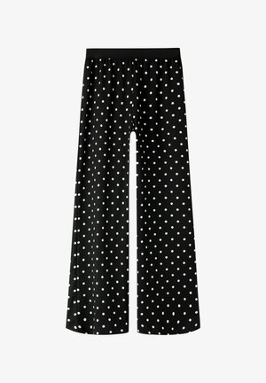 WIDE - Hlače - black