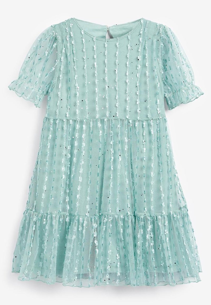 Next TIERED TULLE - Cocktailklänning - mint
