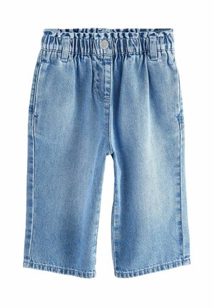 WIDE  - Vaqueros boyfriend - blue denim