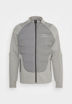 Zip-up sweatshirt - silver grey