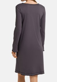Hanro UNA - Camicia da notte - black pearl