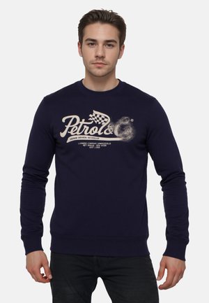 BROOKINGS ROUND NECK - Mikina - blau
