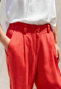 Next BLEND WIDE LEG - Stoffhose - red