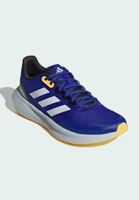 adidas Performance FALCON 3 - Zapatillas de trail running - lucid blue   cloud white   spark