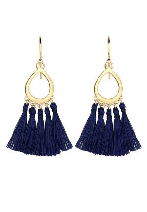 FESTIVAL BOHO LOOK - Ohrringe - blau