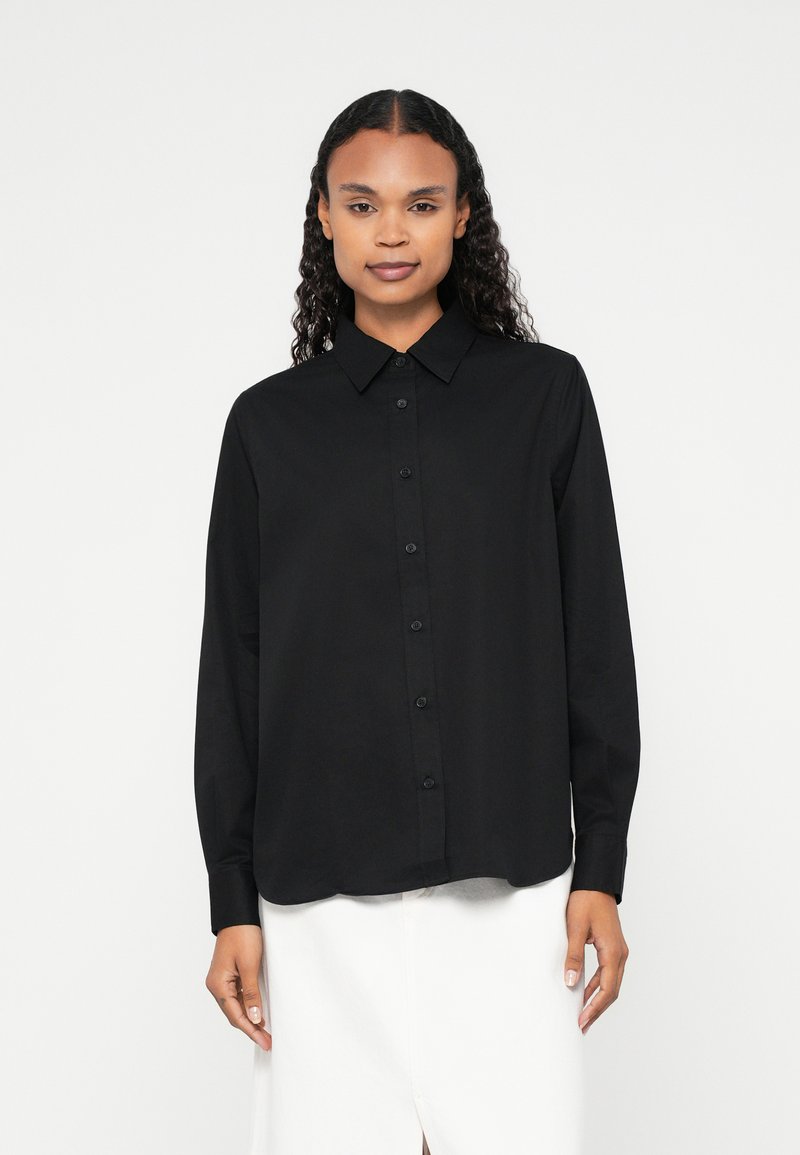 closed Overhemdblouse zwart