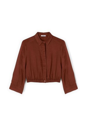 Motivi, CAMICIA CORTA - Chemisier - marrone
