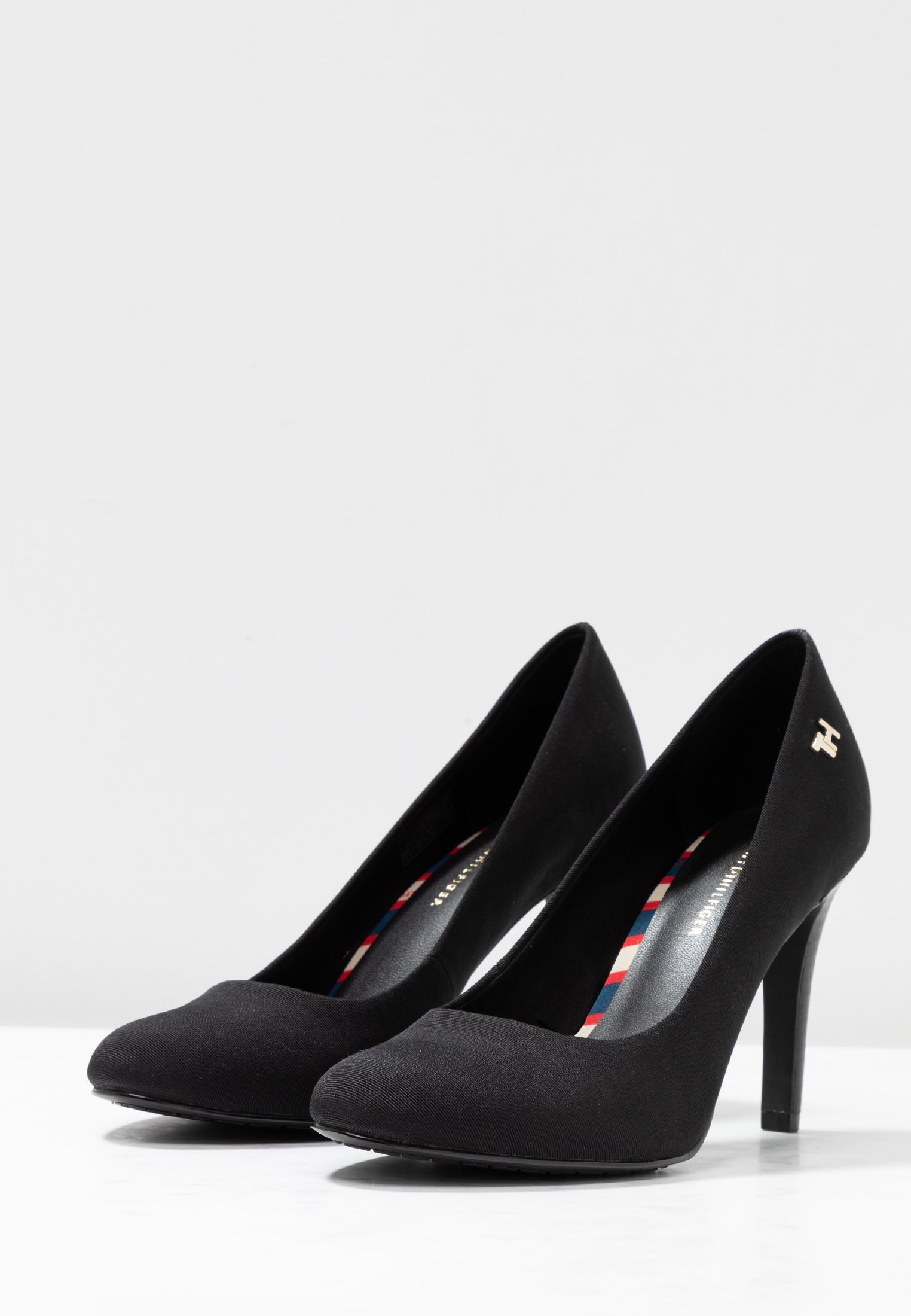 Tommy Hilfiger ESSENTIAL TEXTILE - Hoge hakken - black/Zwart - Zalando.nl
