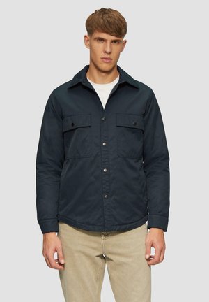 s.Oliver WÄRMENDE MIT TAFT UND BRUSTTASCHEN - Summer jacket - navy