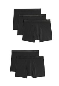 Svart boxertrosor-set, med mjukt tyg, elastisk midjeband med "AUTOGRAPH"-etikett, och en bekväm passform med en framöppning.