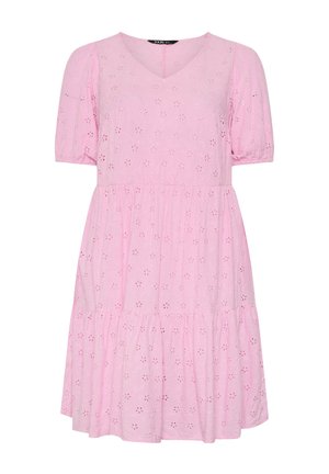 Yours Clothing, WOMEN'S MINI DRESSES - Vapaa-ajan mekko - baby pink