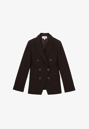 Reiss REGULAR FIT - LIA DOUBLE BREASTED - Blazer - chocolate brown