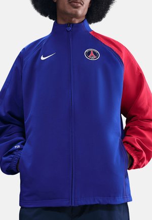 Outdoorjacke - blaurot