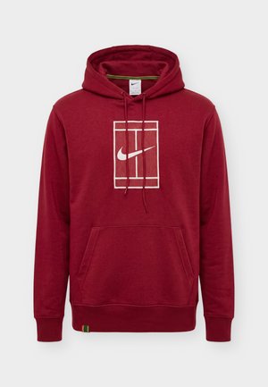 Nike Performance, Sweat à capuche - team red/pale ivory