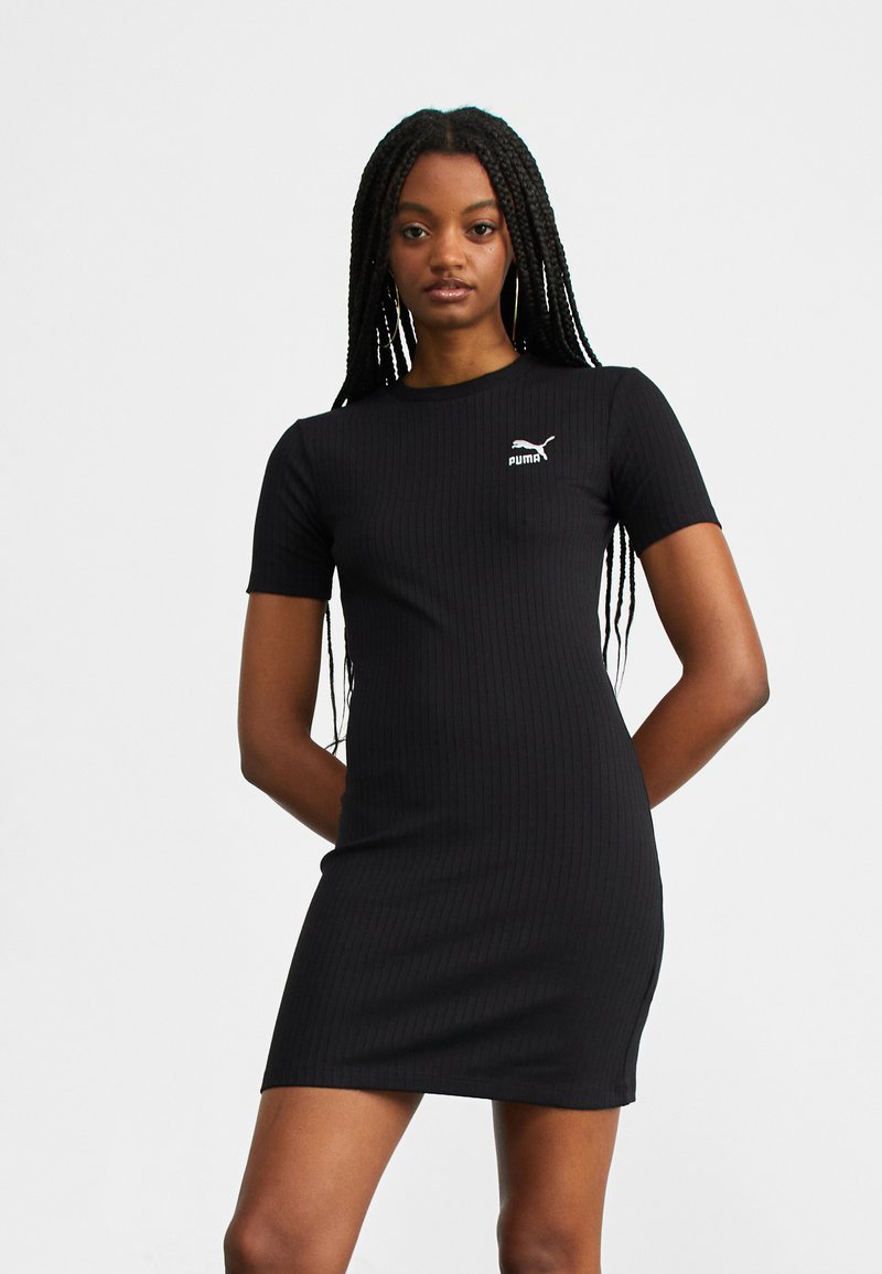 Puma CLASSICS - Džemperkleita - black