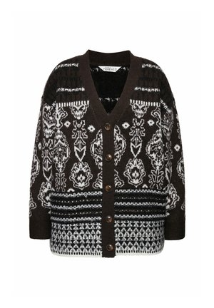 Studio Untold Cardigan - dark brown