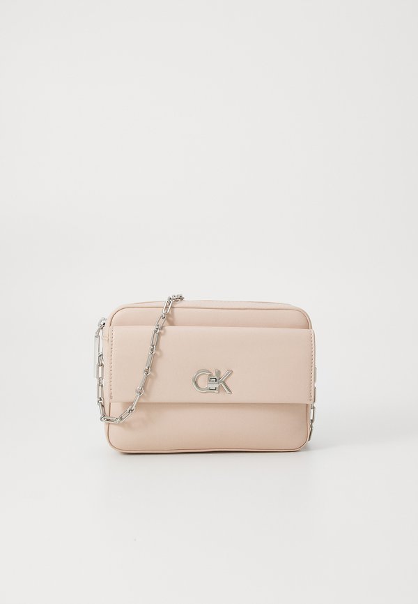 CAMERA BAG POCKET - Cross body bag - rose dust