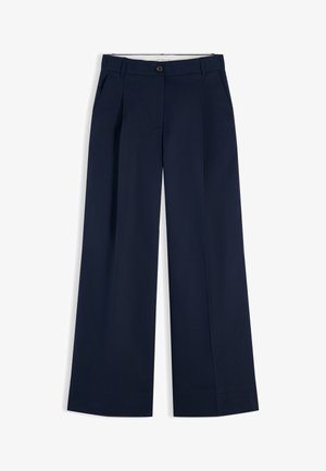 Tommy Hilfiger, WIDE LEG - Bukser - dark night navy
