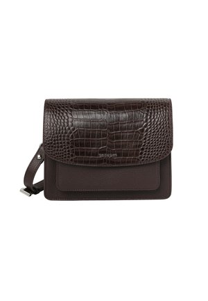 SAVANNA - Taška s příčným popruhem - chocolate brown