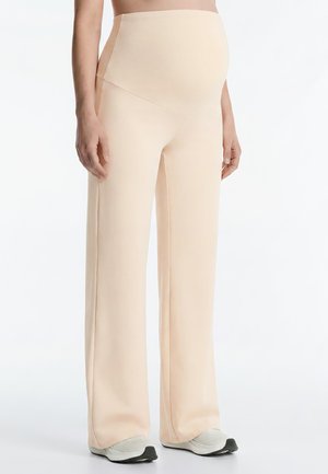 OYSHO COMFORTLUX MATERNITY STRAIGHT-LEG  - Pantalon classique - beige