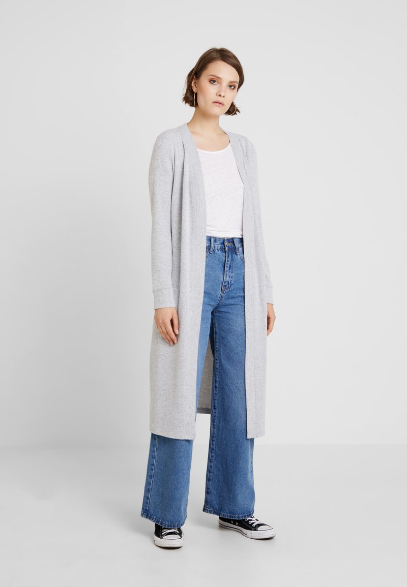 Noisy May Nmcity L/S Cardigan Long Courbe - Veste Tricotée Douce Et Polyvalente Pour Femme