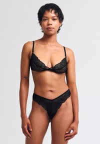 Erlich Textil FLUID BRAZIL - String - schwarz