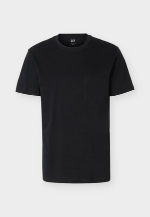 GAP, EVERYDAY POCKET TEE - T-shirt basique - black