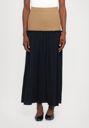 SKIRT - Maxi skirt - brown