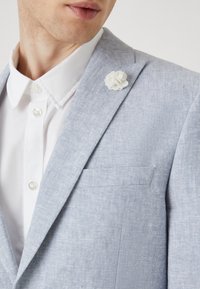 Isaac Dewhirst SONNY SUIT WITH BLUE FLOWER SET - Κοστούμι - blue