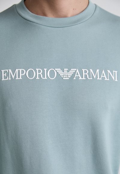 Emporio Armani FELPA - Felpa - light blue