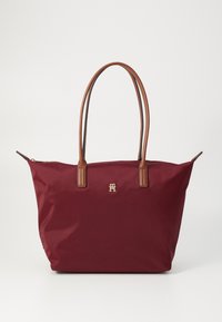 Tommy Hilfiger POPETTE - Tote bag - deep rouge