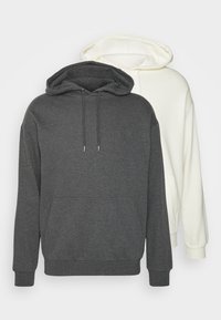 Não selecionado, mottled dark grey/off-white