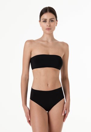 Lovable, LOVABLE SLIP SECOND SKIN MICRO 3 PACK DONNA - Slip - nero