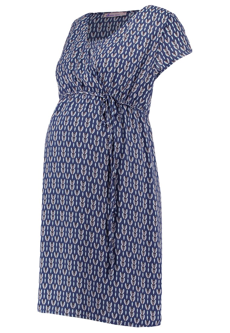 Queen Mum Jurk blauw