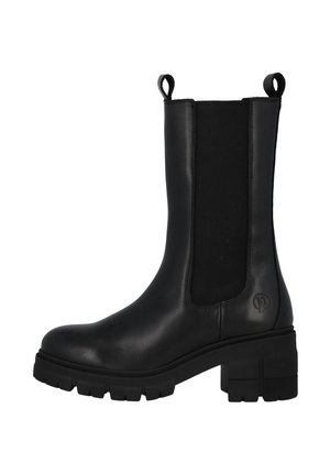Platform boots - schwarz